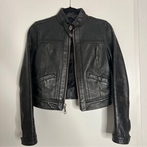 Vintage Gap Leather Jacket